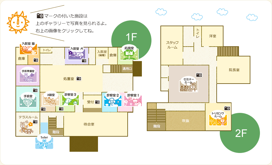 施設内図