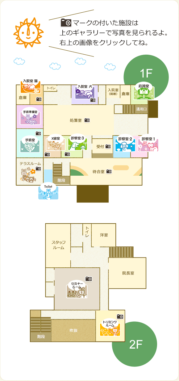 施設内図